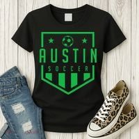 Austin Texas Soccer  Futbol Jersey Kit Badge Match Women's T-Shirt thumb 3