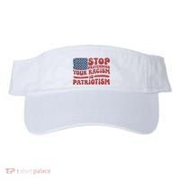Anti Trump Stop Pretending Your Racism Is Patriotism Visor thumb 0