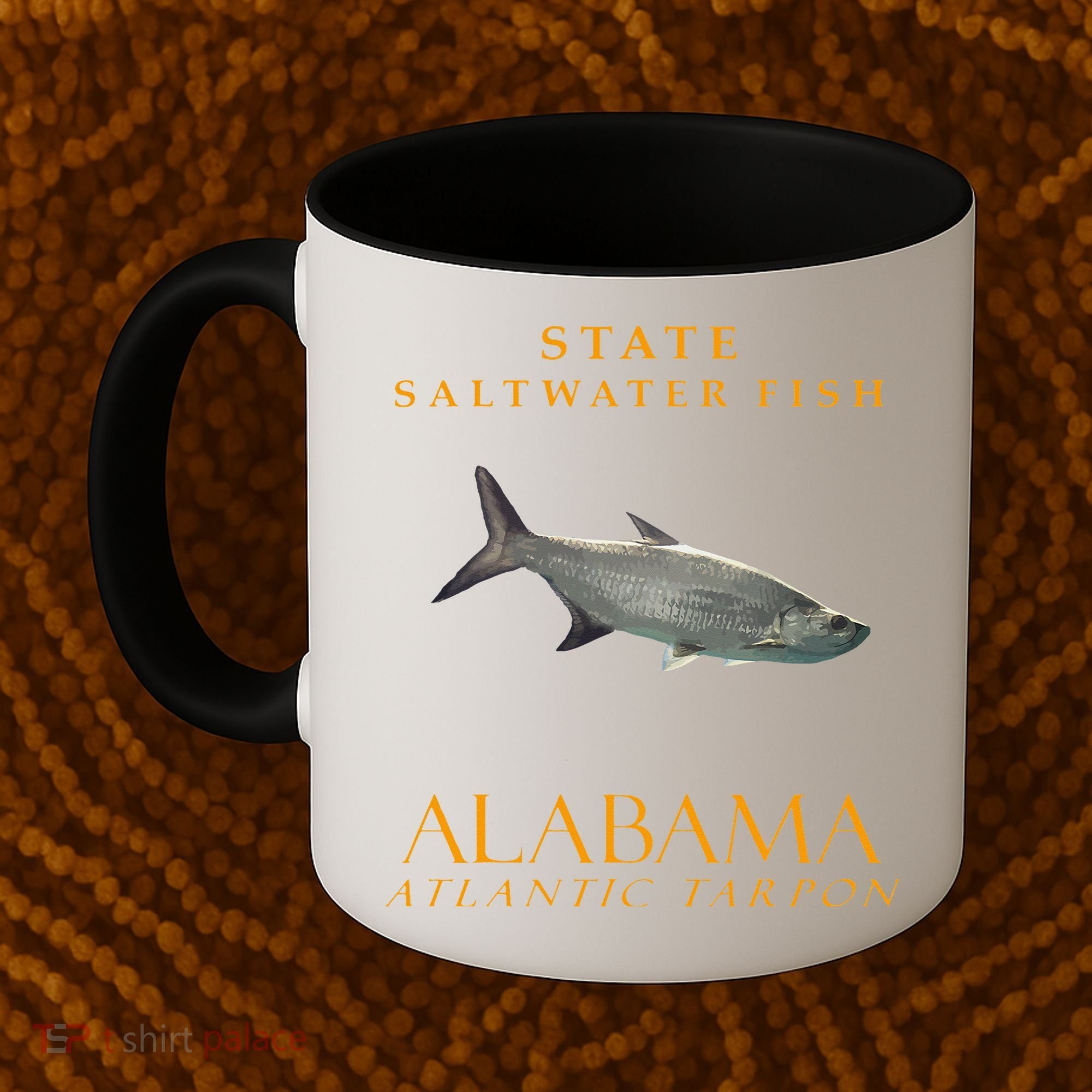 Alabama Territory Saltwater Fish Atlantic Tarpon Coffee Mug