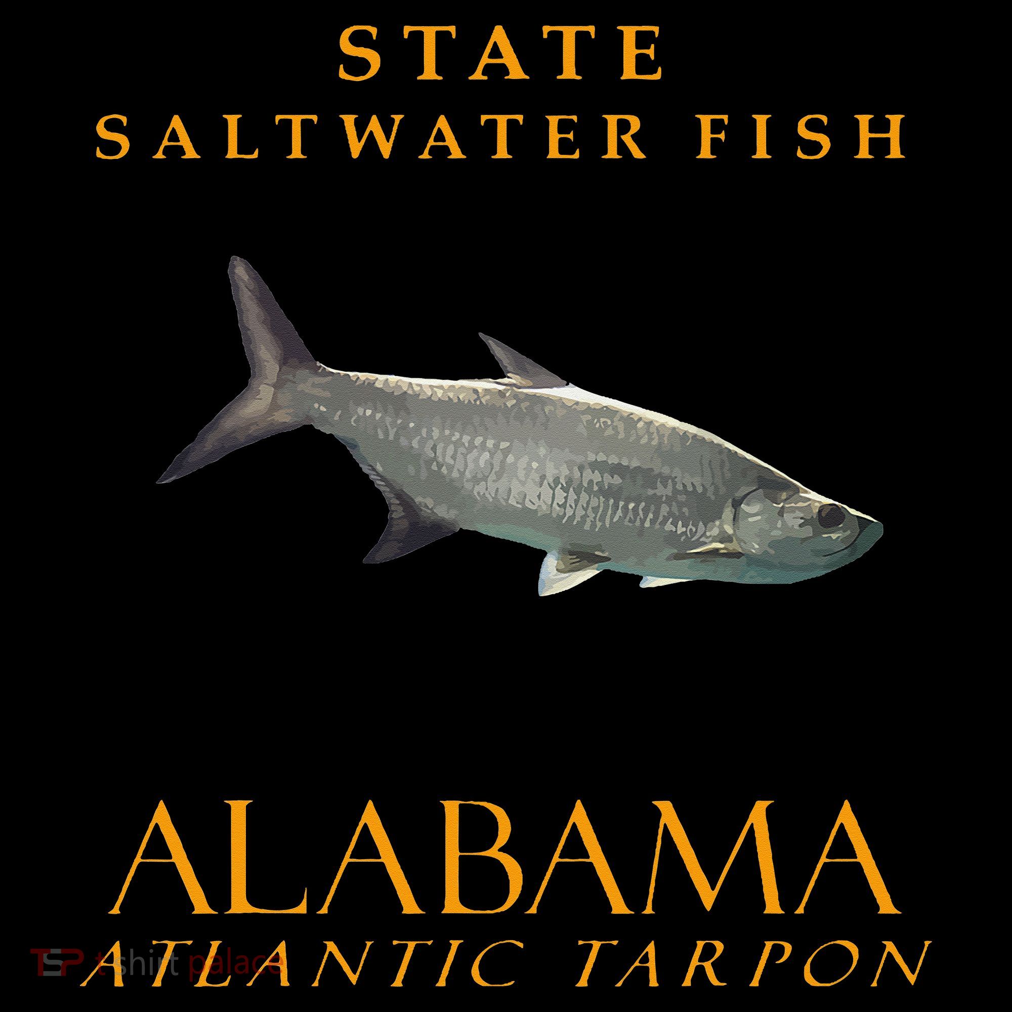 Alabama Territory Saltwater Fish Atlantic Tarpon Women's Hoodie