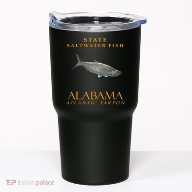 Alabama Territory Saltwater Fish Atlantic Tarpon Tumbler