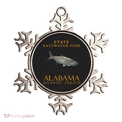 Alabama Territory Saltwater Fish Atlantic Tarpon Ornament