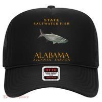 Alabama Territory Saltwater Fish Atlantic Tarpon Hat thumb 0