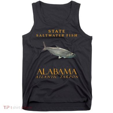 Alabama Territory Saltwater Fish Atlantic Tarpon Tank Top