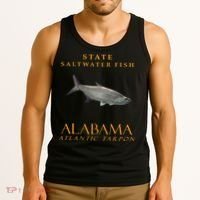 Alabama Territory Saltwater Fish Atlantic Tarpon Tank Top thumb 3
