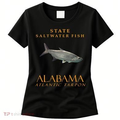 Alabama Territory Saltwater Fish Atlantic Tarpon Women's T-Shirt