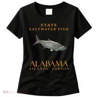 Alabama Territory Saltwater Fish Atlantic Tarpon Women's T-Shirt thumb 0