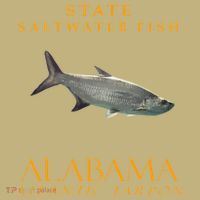 Alabama Territory Saltwater Fish Atlantic Tarpon Long Sleeve Shirt thumb 2