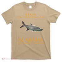 Alabama Territory Saltwater Fish Atlantic Tarpon T-Shirt thumb 0