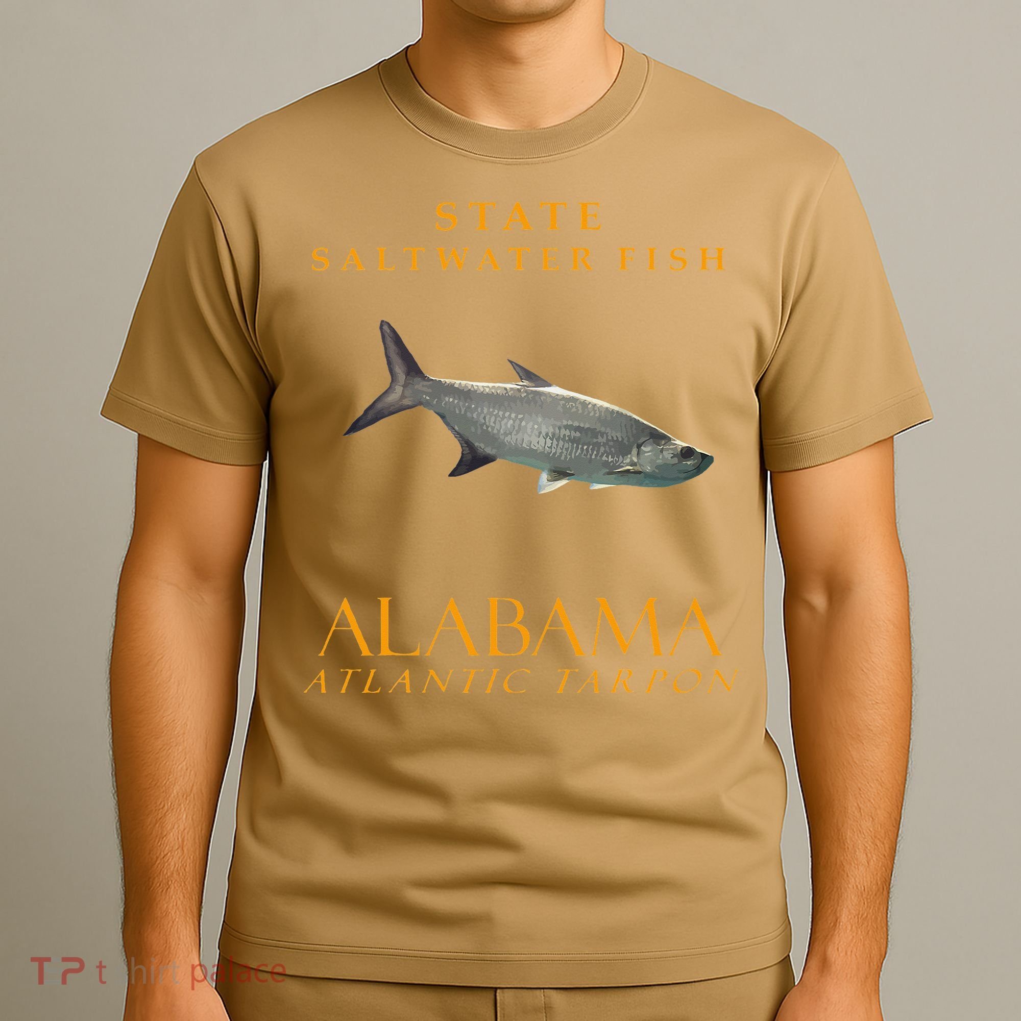 Alabama Territory Saltwater Fish Atlantic Tarpon T-Shirt