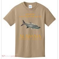 Alabama Territory Saltwater Fish Atlantic Tarpon Kids T-Shirt thumb 0