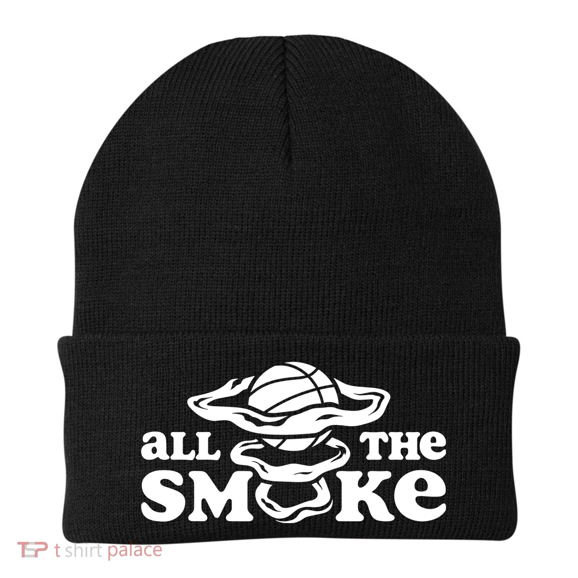 All The Smoke Funny Basketball Podcast Beanie