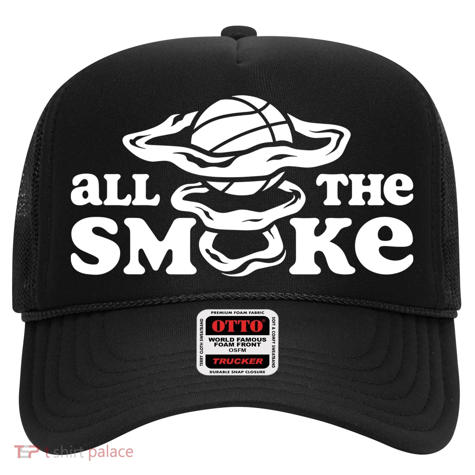 All The Smoke Funny Basketball Podcast Hat