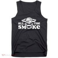 All The Smoke Funny Basketball Podcast Tank Top thumb 0