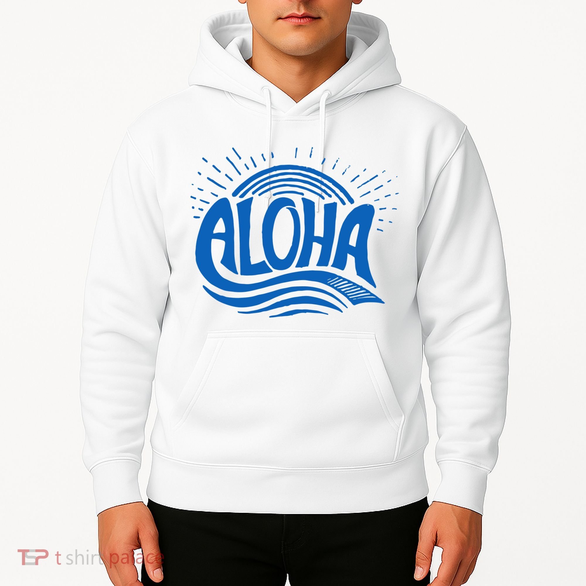 Aloha Tropical Surfer Hoodie