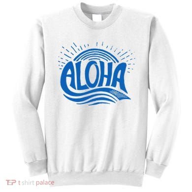 Aloha Tropical Surfer Sweatshirt