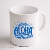 Aloha Tropical Surfer Coffee Mug thumb 1