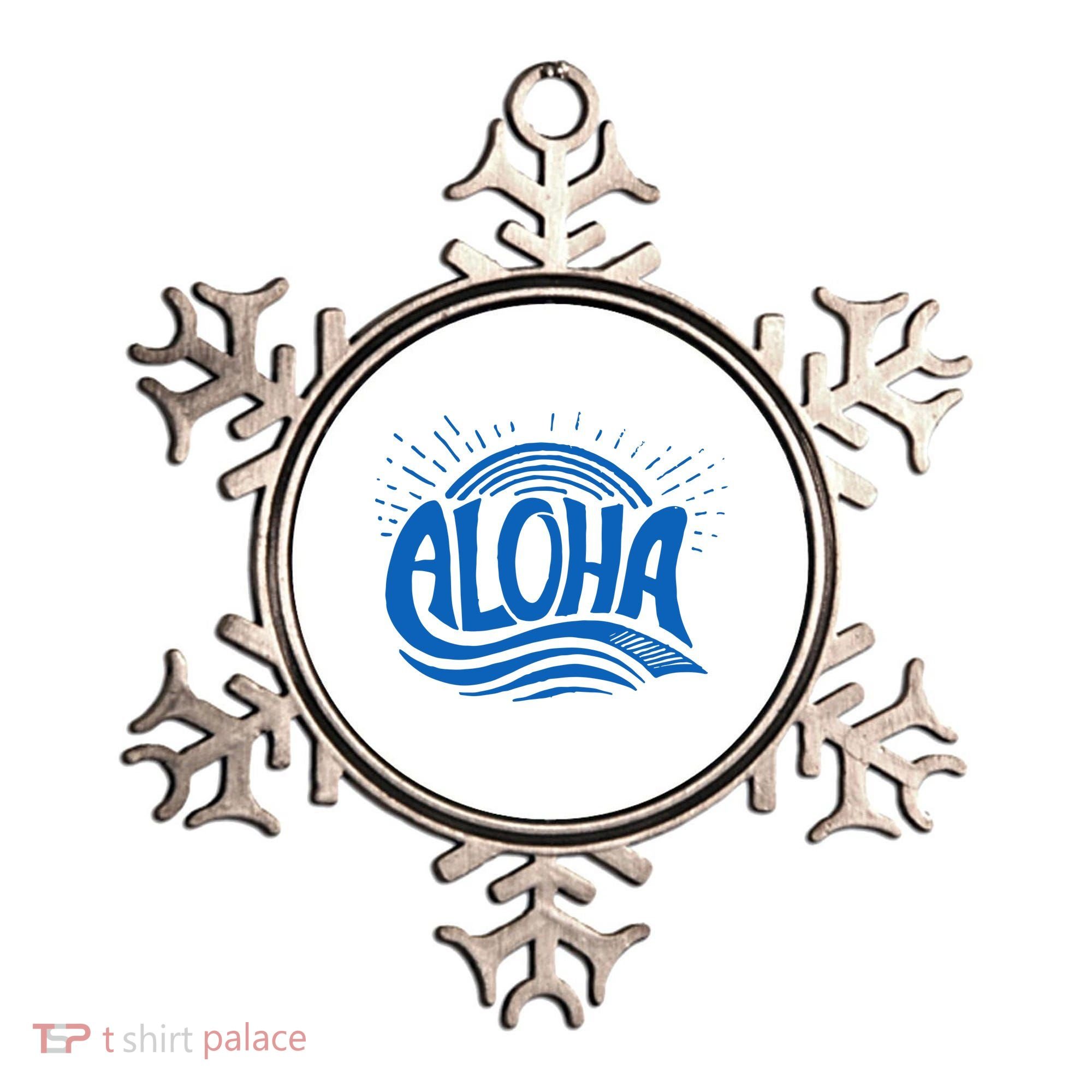 Aloha Tropical Surfer Ornament