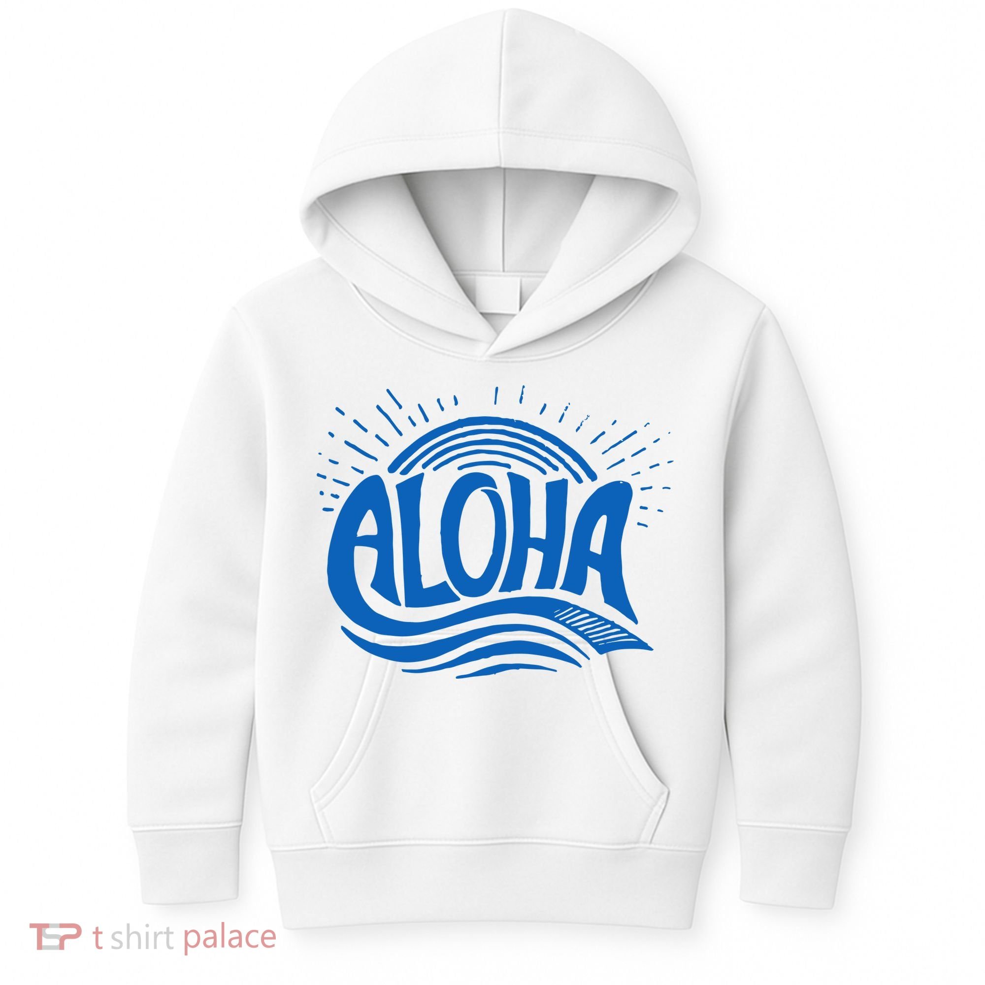 Aloha Tropical Surfer Kids Hoodie