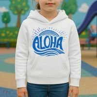 Aloha Tropical Surfer Kids Hoodie thumb 3
