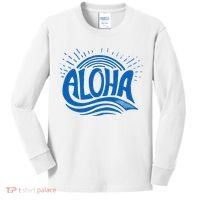 Aloha Tropical Surfer Kids Long Sleeve Shirt thumb 0