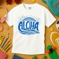 Aloha Tropical Surfer Kids T-Shirt thumb 3