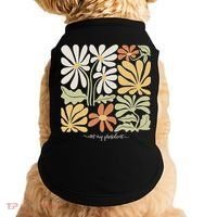 Anti Trump Subtle Not My President Flowers Doggie Tank thumb 0