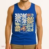 Anti Trump Subtle Not My President Flowers Tank Top thumb 3