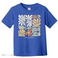 Anti Trump Subtle Not My President Flowers Toddler T-Shirt thumb 0
