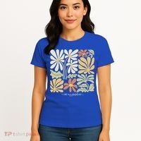 Anti Trump Subtle Not My President Flowers Women's T-Shirt thumb 4