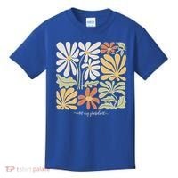 Anti Trump Subtle Not My President Flowers Kids T-Shirt thumb 0