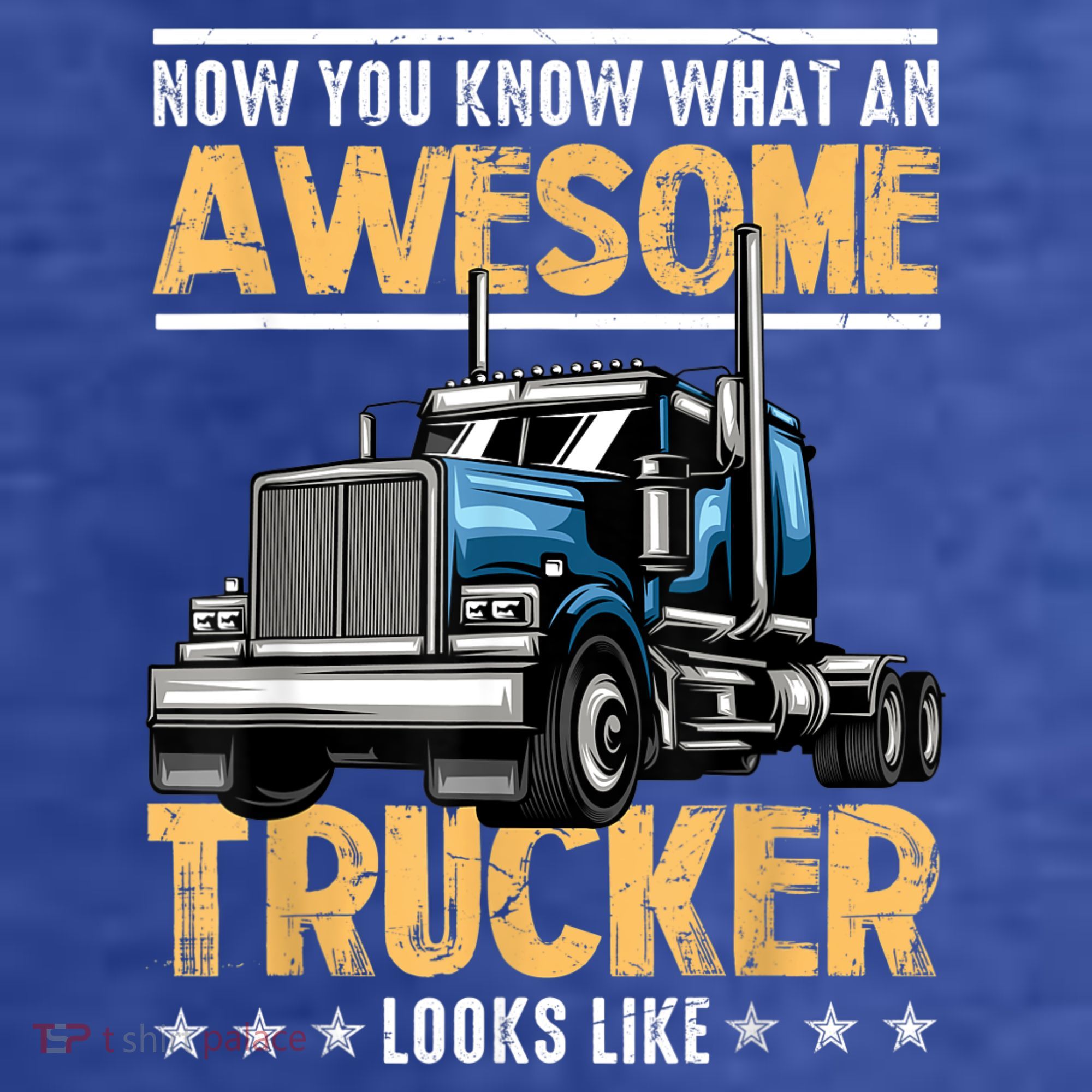 Awesome Trucker Semi Truck Driver 18 Wheeler Mechanic Funny Women's Hoodie