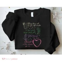 Always Throw Spilled Salt Practical Magic Inspirit Quote Sweatshirt thumb 2