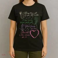 Always Throw Spilled Salt Practical Magic Inspirit Quote T-Shirt thumb 4
