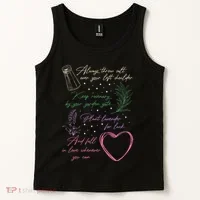 Always Throw Spilled Salt Practical Magic Inspirit Quote Tank Top thumb 2