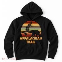 Appalachian Trail Symbol Word Cloud With US Staates Hoodie thumb 0