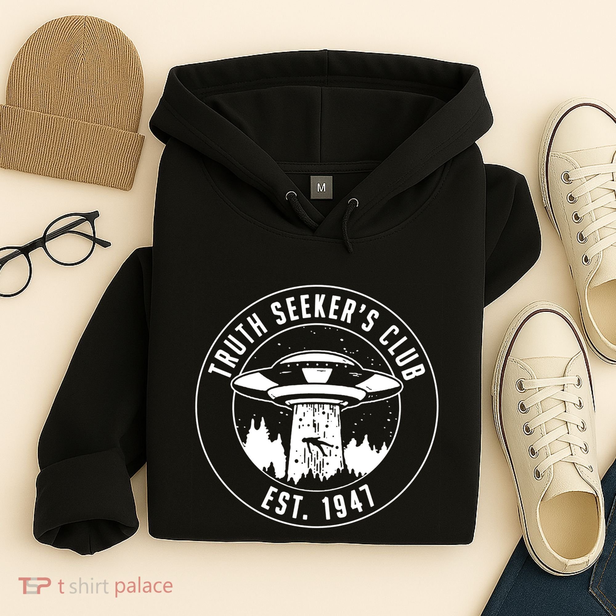 Alien Truth SeekerS Club Est 1947 Hoodie