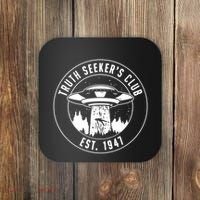 Alien Truth SeekerS Club Est 1947 Coaster thumb 0