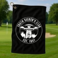 Alien Truth SeekerS Club Est 1947 Golf Towel thumb 1