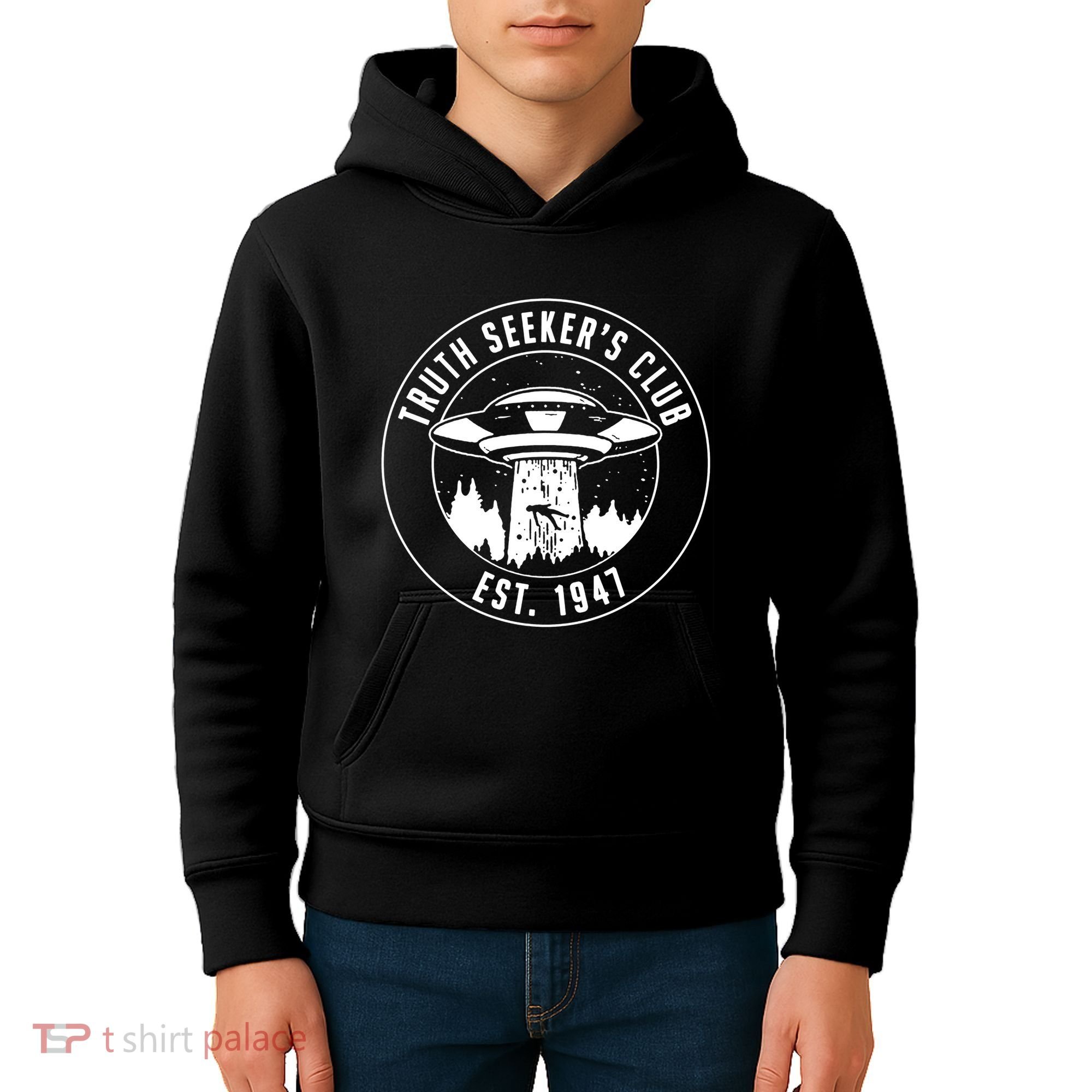 Alien Truth SeekerS Club Est 1947 Kids Hoodie