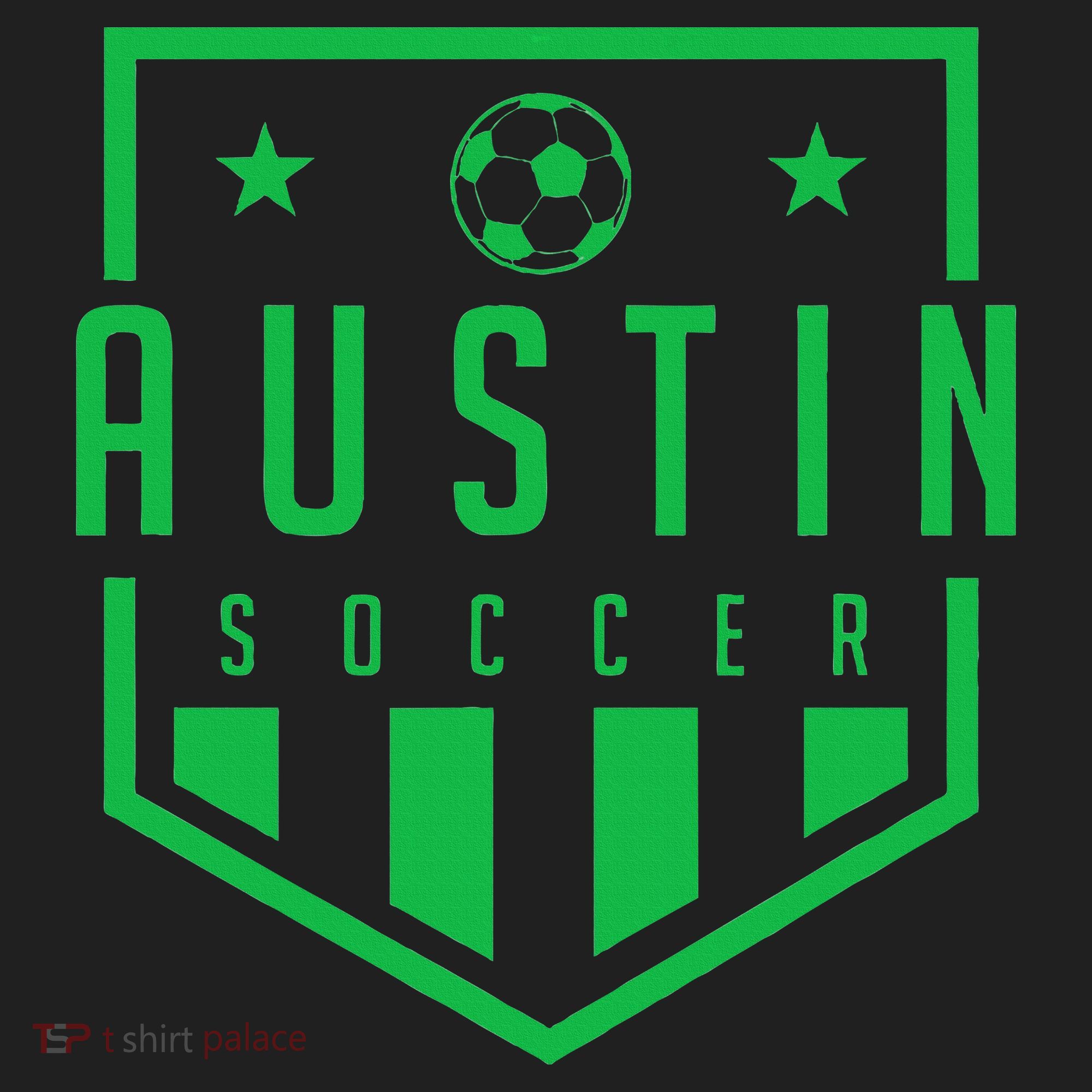 Austin Texas Soccer  Futbol Jersey Kit Badge Match Beanie