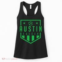 Austin Texas Soccer  Futbol Jersey Kit Badge Match Women's Tank Top thumb 0