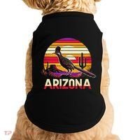 Arizona T State Of Arizona Cactus Arizona Roadrunner Doggie Tank thumb 0