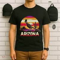 Arizona T State Of Arizona Cactus Arizona Roadrunner T-Shirt thumb 6