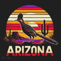 Arizona T State Of Arizona Cactus Arizona Roadrunner Beanie thumb 2