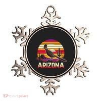 Arizona T State Of Arizona Cactus Arizona Roadrunner Ornament thumb 0