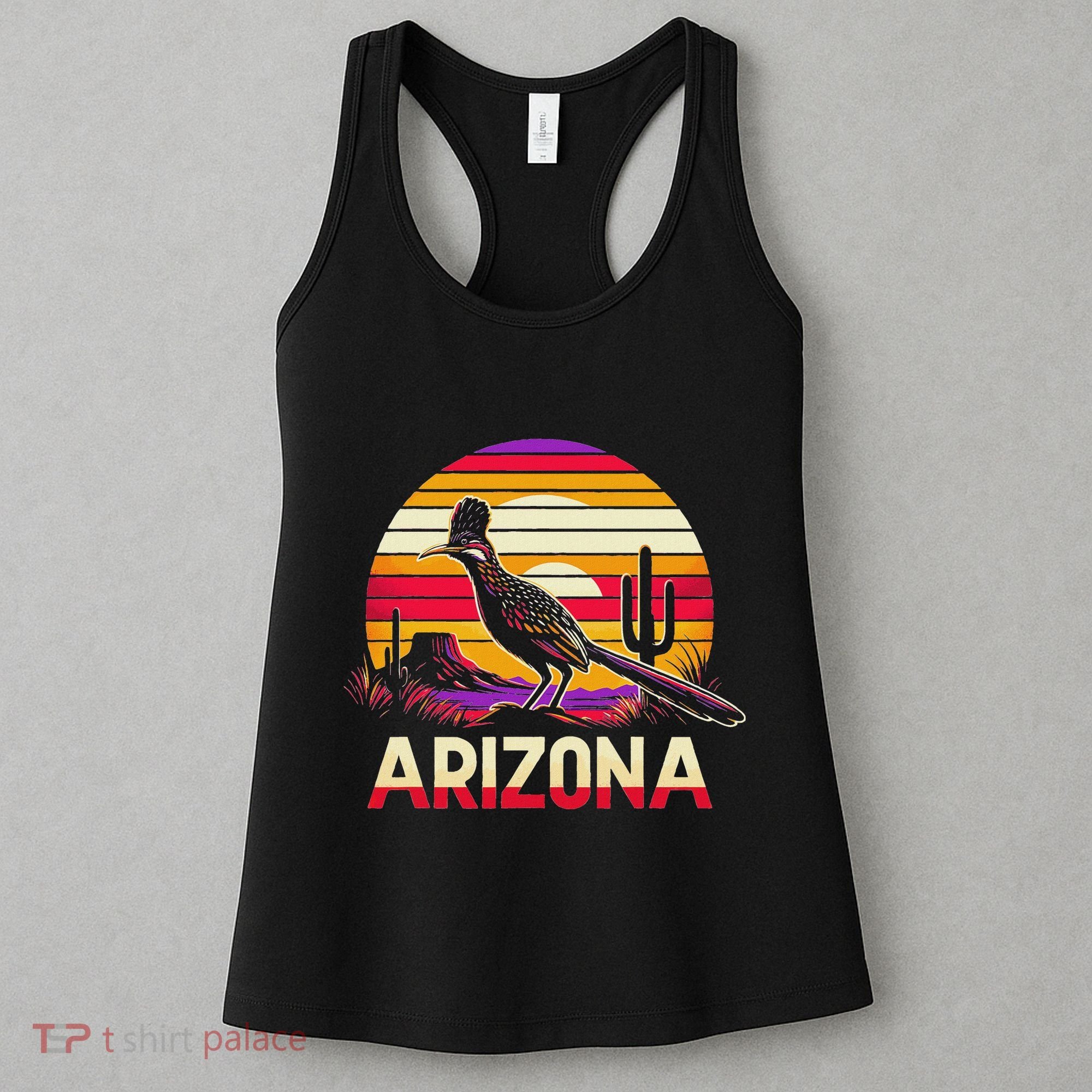 Arizona T State Of Arizona Cactus Arizona Roadrunner Women's Tank Top