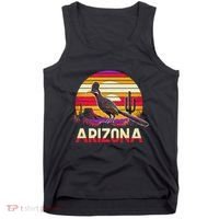 Arizona T State Of Arizona Cactus Arizona Roadrunner Tank Top thumb 0
