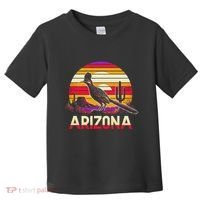 Arizona T State Of Arizona Cactus Arizona Roadrunner Toddler T-Shirt thumb 0