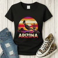 Arizona T State Of Arizona Cactus Arizona Roadrunner Women's T-Shirt thumb 3